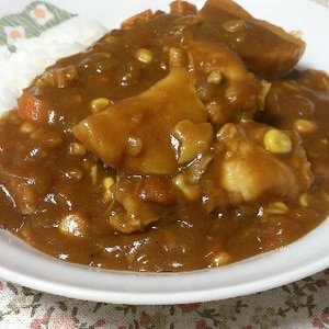 トマト缶で作る★チキンカレー